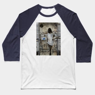 Open windows Baseball T-Shirt